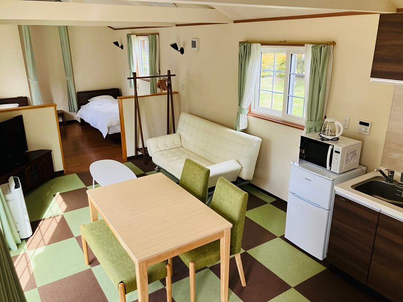 ペットと泊まれる宿 須坂健康の森RVリゾート